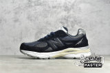 NEW BALANCE KITH X 990V3 MADE IN USA GENESIS BLACK/BLACK/WHITE M990KI3