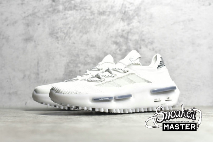 ADIDAS NMD S1 SHOES CLOUD WHITE/CLOUD WHITE/CHALK WHITE GZ7900