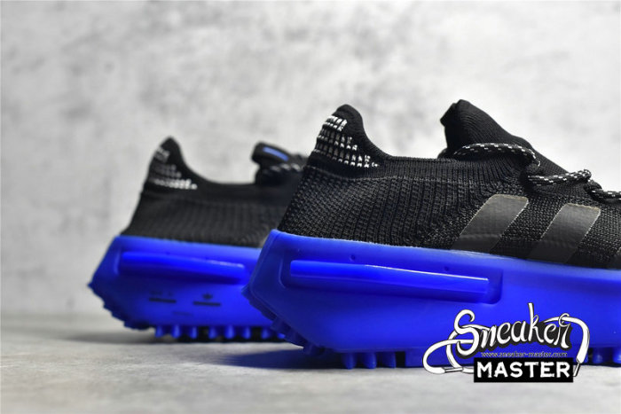 ADIDAS NMD S1 SHOES CORE BLACK/CORE BLACK/BLUE GZ7902