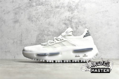 ADIDAS NMD S1 SHOES CLOUD WHITE/CLOUD WHITE/CHALK WHITE GZ7900