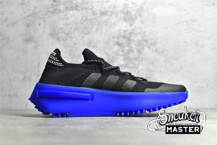 ADIDAS NMD S1 SHOES CORE BLACK/CORE BLACK/BLUE GZ7902