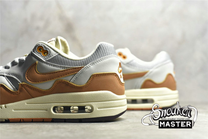 NIKE PATTA X AIR MAX 1 MONARCH METALLIC SILVER/MONARCH/PURE PLATINUM DH1348-001
