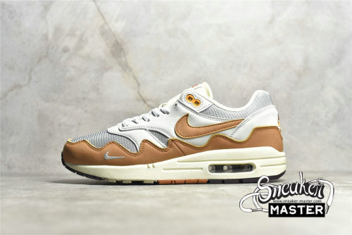NIKE PATTA X AIR MAX 1 MONARCH METALLIC SILVER/MONARCH/PURE PLATINUM DH1348-001