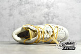 NIKE OFF-WHITE X SB DUNK LOW LOT 39 OF 50 SAIL/NEUTRAL GREY/AMARILLO DJ0950-109