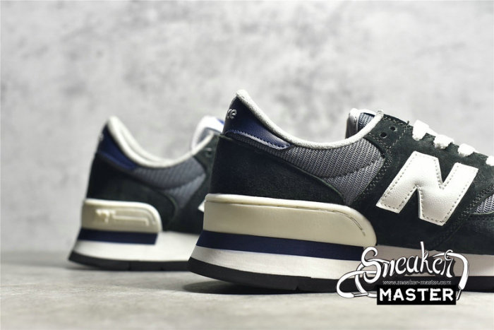NEW BALANCE 990 RUNNING SHOES BLACK/BLACK/WHITE M990CER1