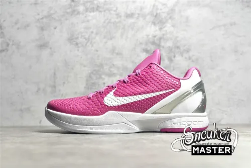 NIKE ZOOM KOBE 6 PROTRO THINK PINK PINKFIRE/METALLIC SILVER/WHITE DJ3596-600