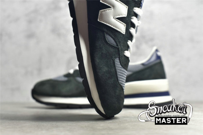 NEW BALANCE 990 RUNNING SHOES BLACK/BLACK/WHITE M990CER1
