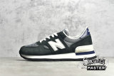 NEW BALANCE 990 RUNNING SHOES BLACK/BLACK/WHITE M990CER1