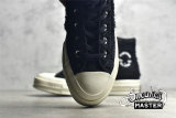 CONVERSE CHUCK TAYLOR ALL-STAR 70S HIGH SHERPA BLACK/BLACK/EGRET 172005C