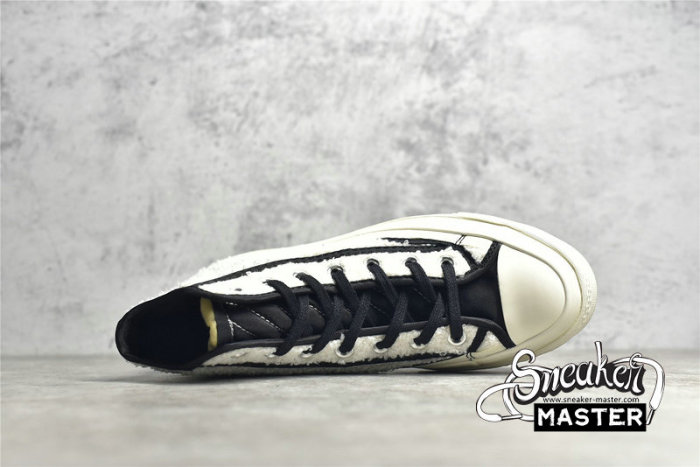 CONVERSE CHUCK TAYLOR ALL-STAR 70S HIGH SHERPA EGRET/BLACK/EGRET 172006C
