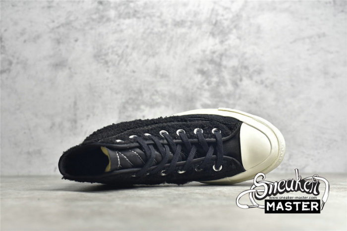 CONVERSE CHUCK TAYLOR ALL-STAR 70S HIGH SHERPA BLACK/BLACK/EGRET 172005C