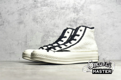 CONVERSE CHUCK TAYLOR ALL-STAR 70S HIGH SHERPA EGRET/BLACK/EGRET 172006C