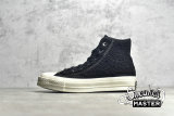 CONVERSE CHUCK TAYLOR ALL-STAR 70S HIGH SHERPA BLACK/BLACK/EGRET 172005C