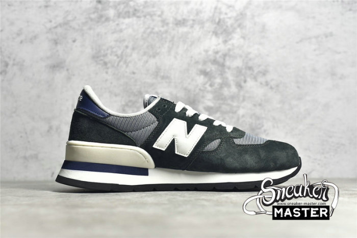 NEW BALANCE 990 RUNNING SHOES BLACK/BLACK/WHITE M990CER1
