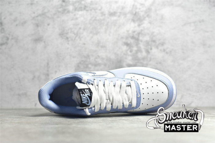 NIKE AIR FORCE 1 LOW WHITE/WHITE-ICE BLUE-OBSIDIAN 307109-118