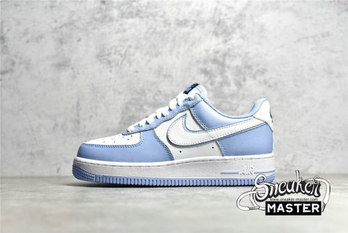 NIKE AIR FORCE 1 LOW WHITE/WHITE-ICE BLUE-OBSIDIAN 307109-118