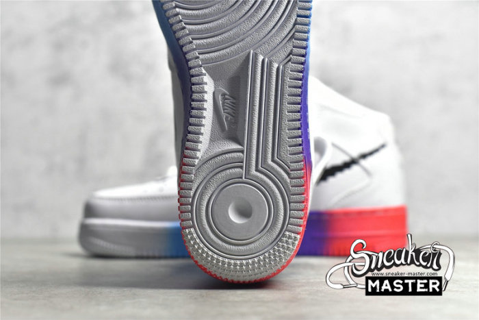 NIKE AIR FORCE 1 MID 07 HAVE A GOOD GAME WHITE/WHITE/BRIGHT CRIMSON/BLACK DC3280-101