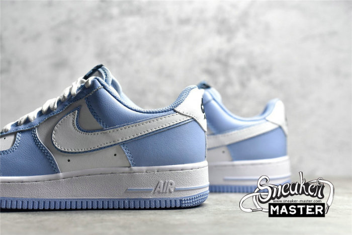 NIKE AIR FORCE 1 LOW WHITE/WHITE-ICE BLUE-OBSIDIAN 307109-118
