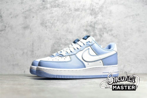 NIKE AIR FORCE 1 LOW WHITE/WHITE-ICE BLUE-OBSIDIAN 307109-118