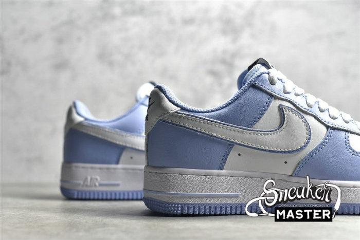 NIKE AIR FORCE 1 LOW WHITE/WHITE-ICE BLUE-OBSIDIAN 307109-118