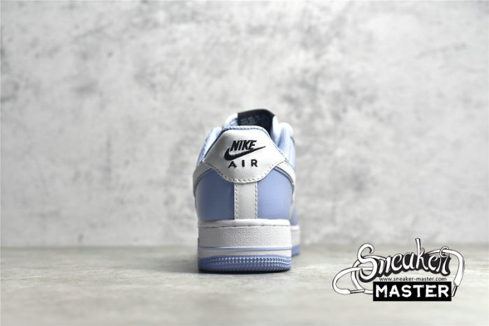 NIKE AIR FORCE 1 LOW WHITE/WHITE-ICE BLUE-OBSIDIAN 307109-118