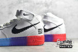 NIKE AIR FORCE 1 MID 07 HAVE A GOOD GAME WHITE/WHITE/BRIGHT CRIMSON/BLACK DC3280-101
