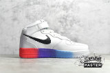 NIKE AIR FORCE 1 MID 07 HAVE A GOOD GAME WHITE/WHITE/BRIGHT CRIMSON/BLACK DC3280-101