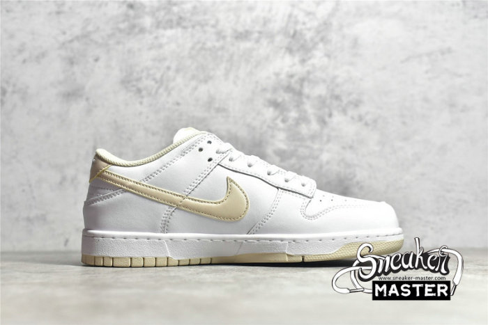 NIKE SB DUNK LOW WHITE/WHITE/PEARL WHITE DD1503-110