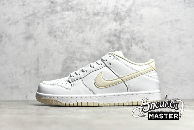 NIKE SB DUNK LOW WHITE/WHITE/PEARL WHITE DD1503-110