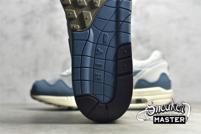 NIKE PATTA X AIR MAX 1 NOISE AQUA METALLIC SILVER/NOISE AQUA/PURE PLATINUM DH1348-004