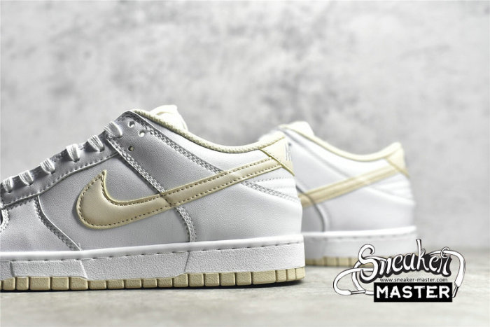 NIKE SB DUNK LOW WHITE/WHITE/PEARL WHITE DD1503-110