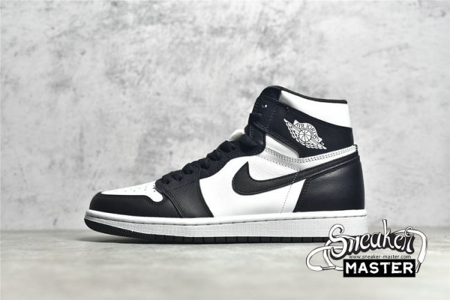 NIKE AIR JORDAN 1 RETRO HIGH OG BLACK/WHITE-BLACK 555088-010