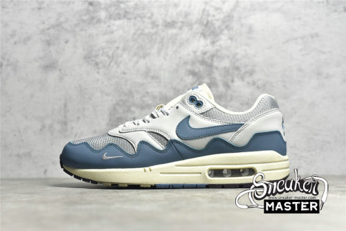 NIKE PATTA X AIR MAX 1 NOISE AQUA METALLIC SILVER/NOISE AQUA/PURE PLATINUM DH1348-004