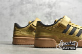 ADIDAS FORUM LOW SHOES BROWN/BLACK/GOLD GW6230