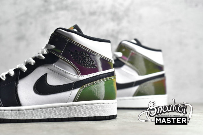 NIKE AIR JORDAN 1 MID SE HEAT REACTIVE COLOR CHANGE WHITE/BLACK DM7802-100
