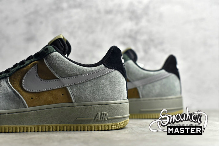 NIKE AIR FORCE 1 LOW CHRISMAS REFLECTIVE DARK GRAY/DARK GREEN/BROWN CQ5059-101