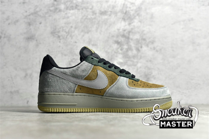 NIKE AIR FORCE 1 LOW CHRISMAS REFLECTIVE DARK GRAY/DARK GREEN/BROWN CQ5059-101