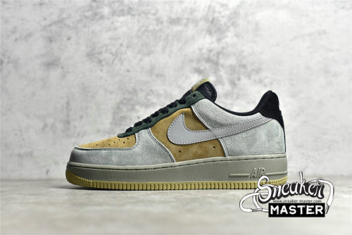 NIKE AIR FORCE 1 LOW CHRISMAS REFLECTIVE DARK GRAY/DARK GREEN/BROWN CQ5059-101