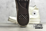 CONVERSE RICK OWENS X DRKSHDW DRKSTAR CHUCK TAYLOR 70S HIGH LILY WHITE/EGRET/BLACK 172346C