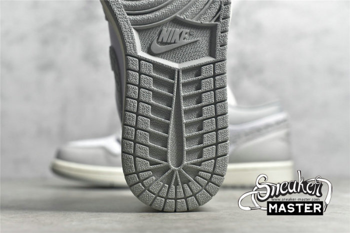 NIKE AIR JORDAN 1 LOW PREMIUM ELEPHANT PRINT WHITE/NEUTRAL GREY/SAIL/SMOKE GREY DH4269-100
