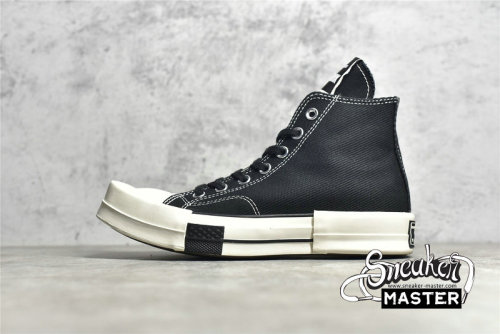 CONVERSE RICK OWENS X DRKSHDW DRKSTAR CHUCK 70 HIGH LILY BLACK/EGRET/WHITE 172344C