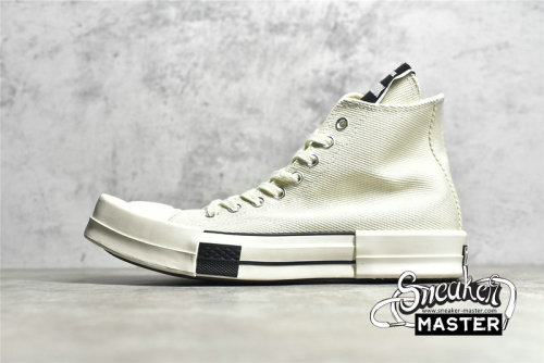 CONVERSE RICK OWENS X DRKSHDW DRKSTAR CHUCK TAYLOR 70S HIGH LILY WHITE/EGRET/BLACK 172346C