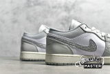 NIKE AIR JORDAN 1 LOW PREMIUM ELEPHANT PRINT WHITE/NEUTRAL GREY/SAIL/SMOKE GREY DH4269-100