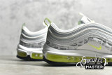 NIKE AIR MAX 97 REFLECTIVE LOGO WHITE/BLACK/PURE PLATINUM/VOLT DH0006-100