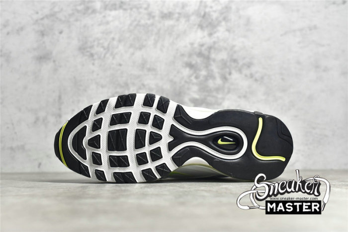 NIKE AIR MAX 97 REFLECTIVE LOGO WHITE/BLACK/PURE PLATINUM/VOLT DH0006-100