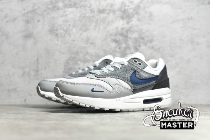 NIKE AIR MAX 1 CITY PACK LONDON SMOKE GREY/VALERIAN BLUE/DARK SMOKE GREY CV1639-001