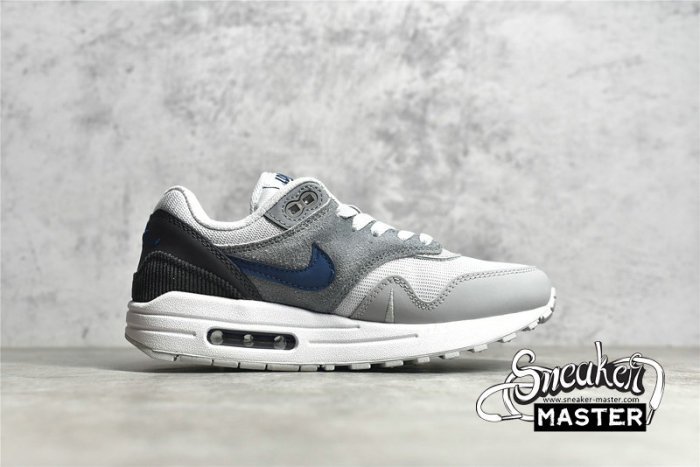NIKE AIR MAX 1 CITY PACK LONDON SMOKE GREY/VALERIAN BLUE/DARK SMOKE GREY CV1639-001