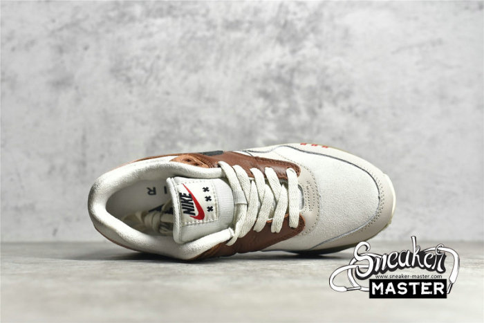 NIKE AIR MAX 1 CITY PACK AMSTERDAM RED BARK/KHAKI-TERRA BLUSH/DUSTY PEACH CV1638-200