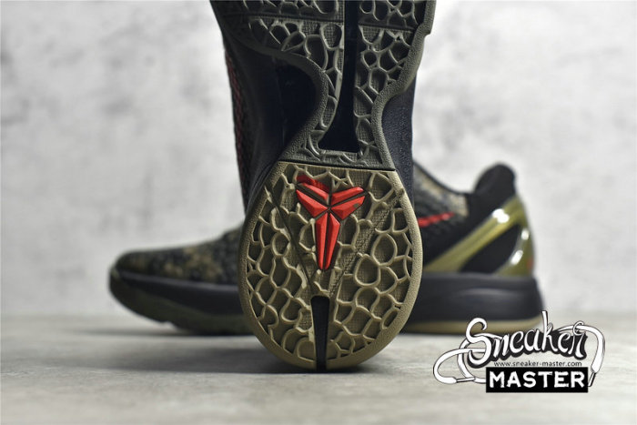 NIKE ZOOM KOBE 6 ITALIAN CAMO MULTI-COLOR/CRIMSON-BLACK-WHITE 429659-900