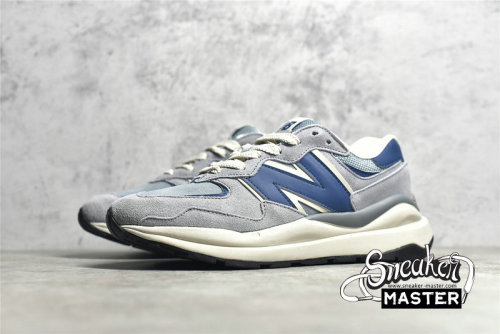 NEW BALANCE 57/40 RUNNING SHOES GREY/NAVY BLUE/BEIGE W5740LX1
